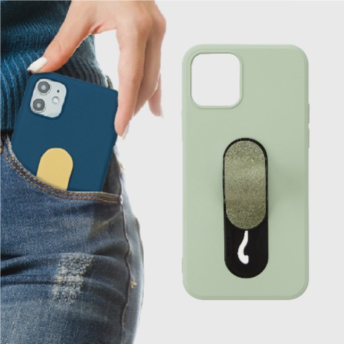 iPhone (19 types) Slim Grip Case Design Color Series